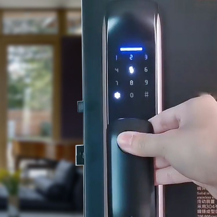 Smart Mortise Door Lock -  Fingerprint, Password, Mechanical Key, Card, APP, Bluetooth/WiFi Smart Lock  TAML19