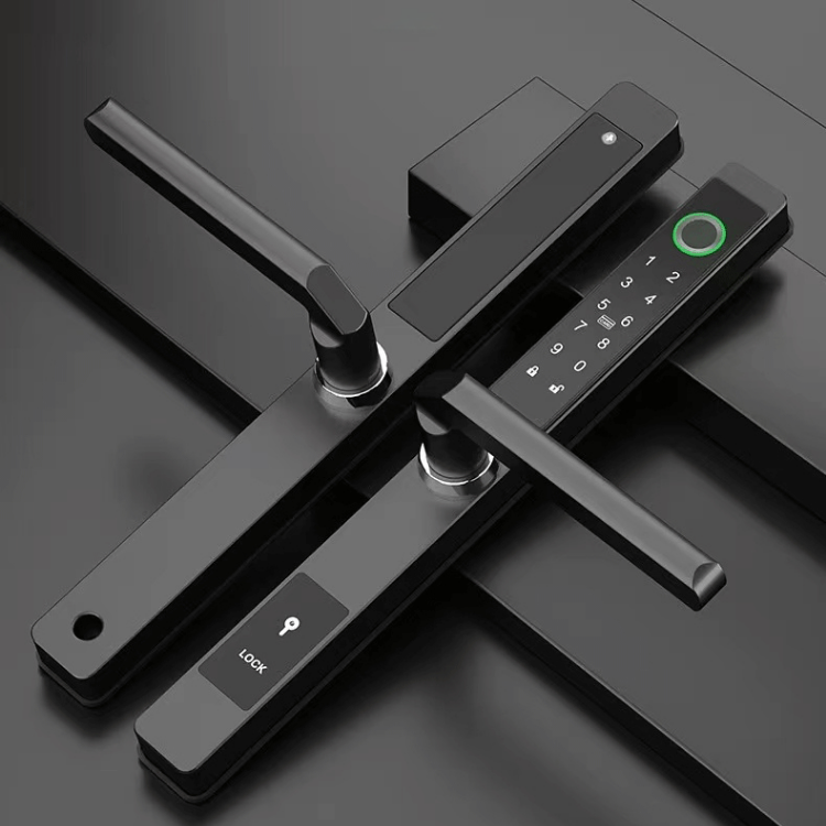 Smart Mortise Door Lock Waterproof - Fingerprint, Password, Mechanical Key, Card, APP, Bluetooth/WiFi  TAML22