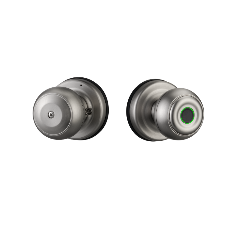 Smart Door Knob  - Fingerprint APP Mechanical Key  - SLK1