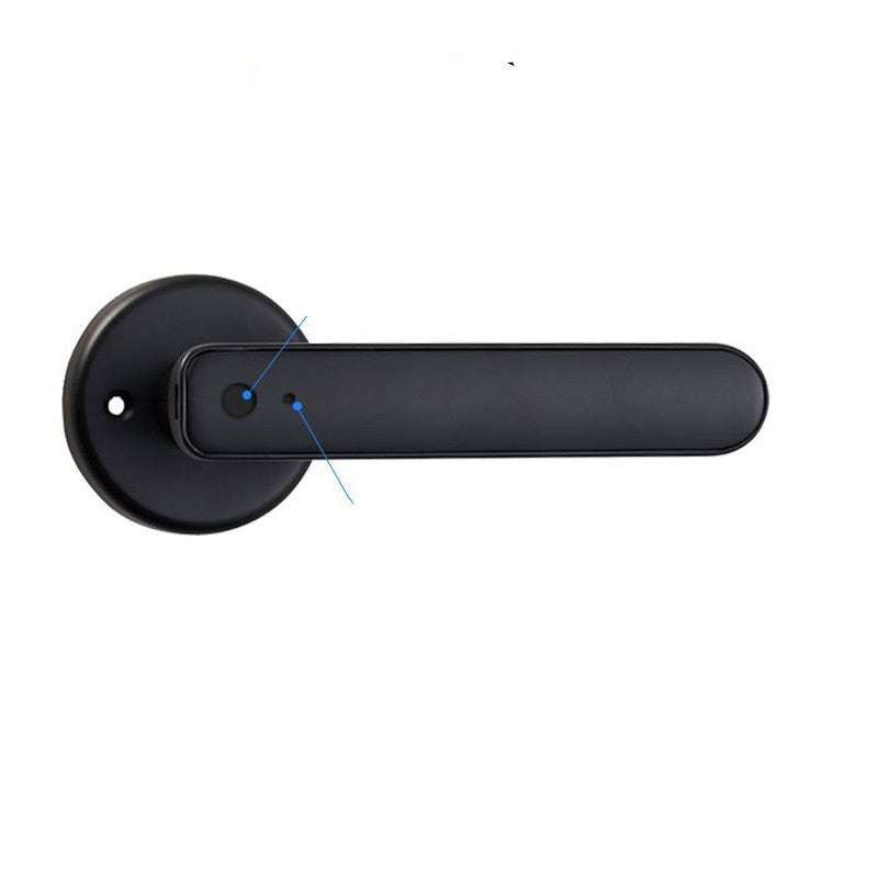 Smart Door Lock - Fingerprint Physical Key Smart Door Handle with Latch  TAHL01