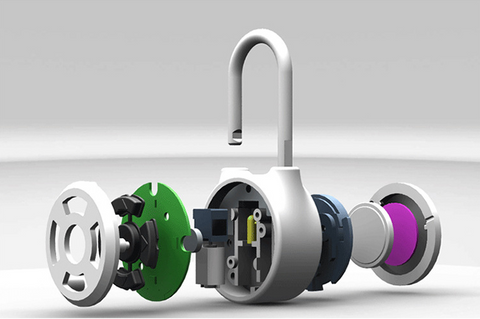 Smart Padlock - Bluetooth Fingerprint Smart Padlock  TAPL03