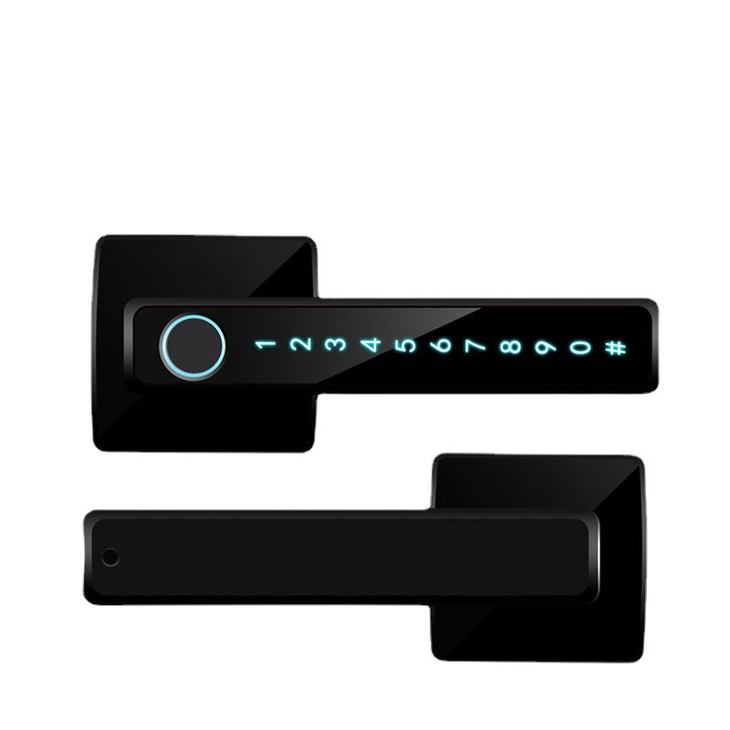 Smart Door Lock - Bluetooth Fingerprint Passcode APP Smart Door Handle with Latch  TADH01